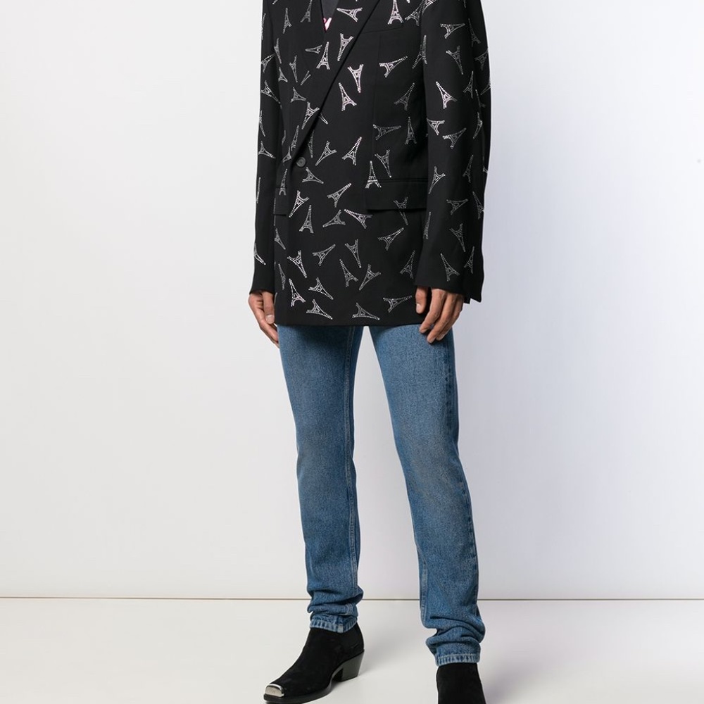 Balenciaga Eiffel Tower 80s shoulder jacket - Picture 15 of 16